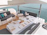 Lagoon 46 cockpit